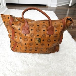 Vintage MCM Munchen bag with clutch and coin purse